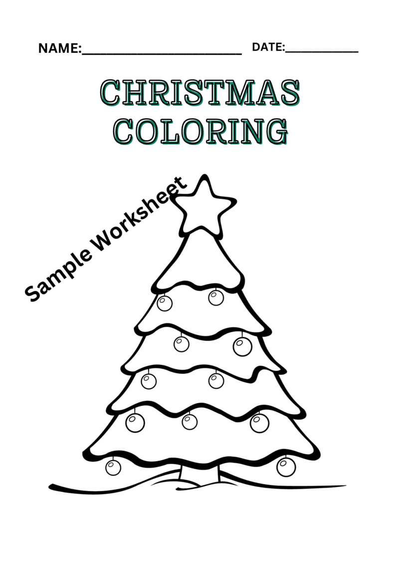 1800+ Kids Drawing & Colouring Worksheets - Image 4