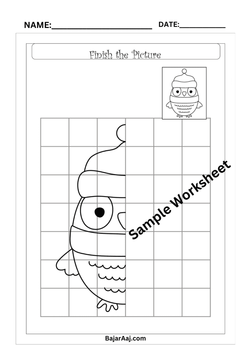 1800+ Kids Drawing & Colouring Worksheets - Image 3