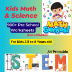 Math & Science Worksheets