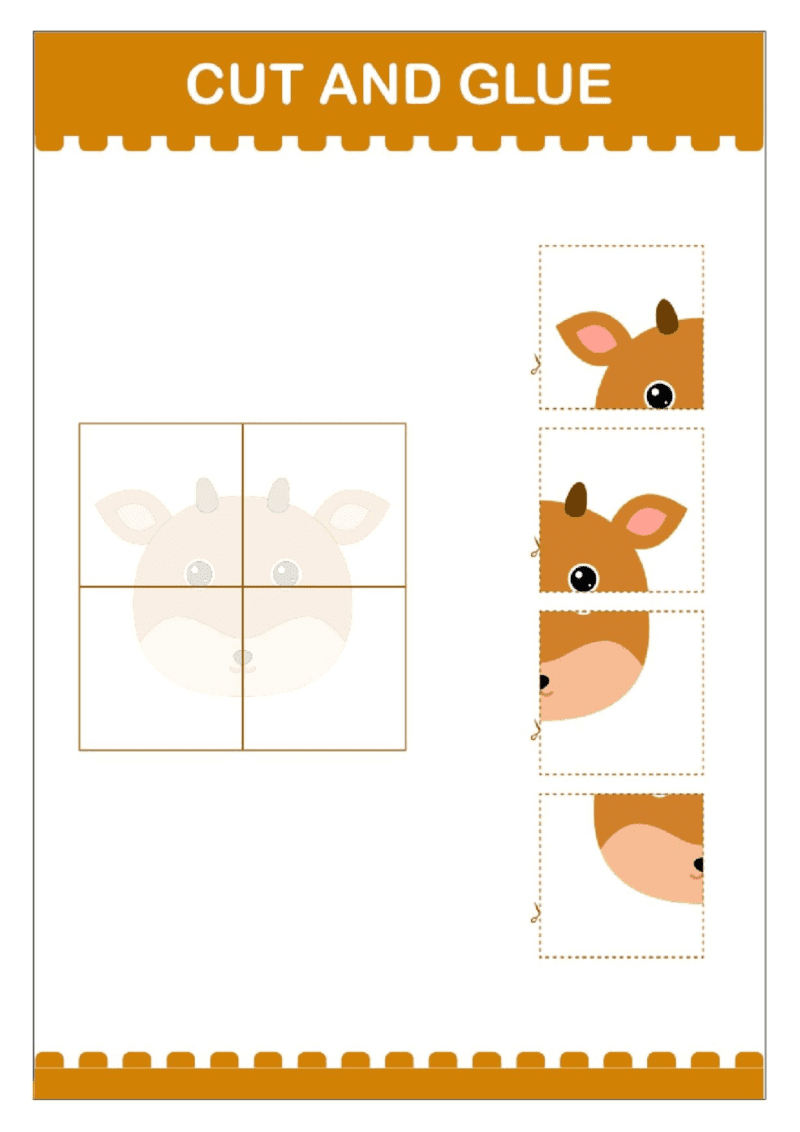 380+ Hindi Cut & Glue Worksheets for Preschoolers - Image 2