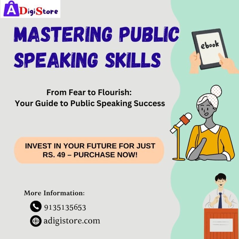 Mastering Public Speaking PDF