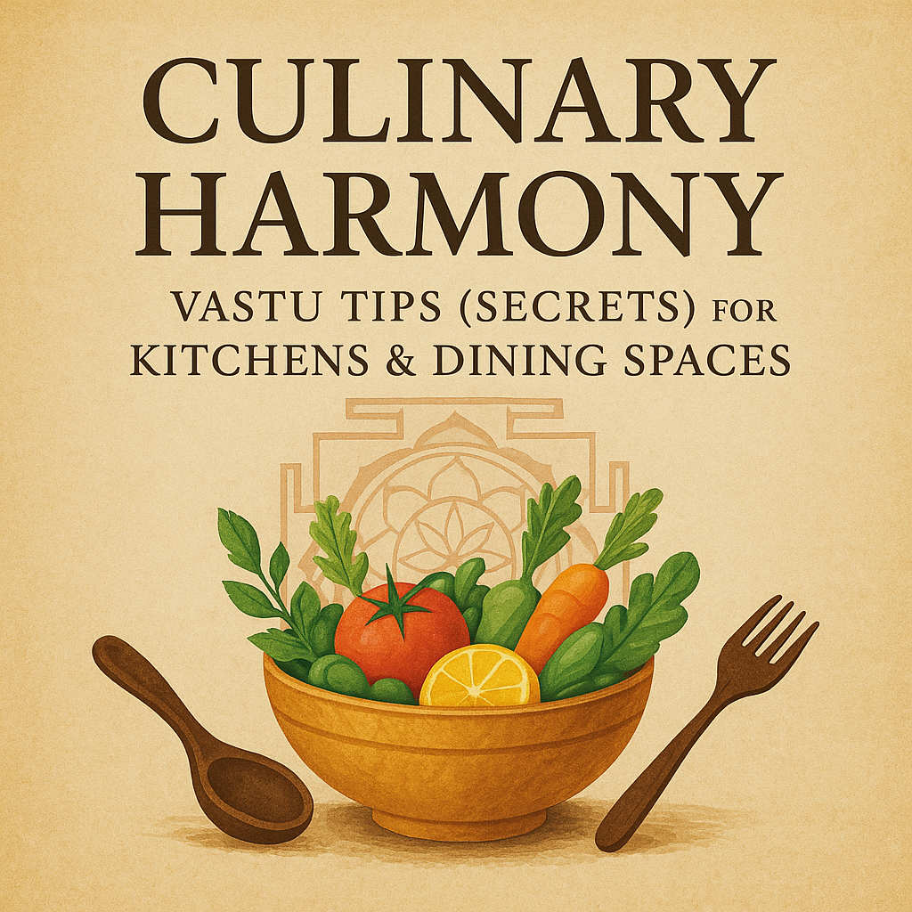 Culinary Harmony: Vastu Tips (Secrets) for Kitchens & Dining Spaces
