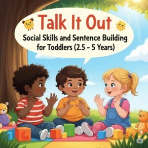 Talk It Out: Social Skills and Sentence Building for Toddlers (2.5 - 5 Years)