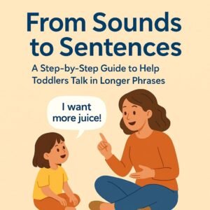 From Sounds to Sentences A Step-by-Step Guide to Help Toddlers Talk in Longer Phrases