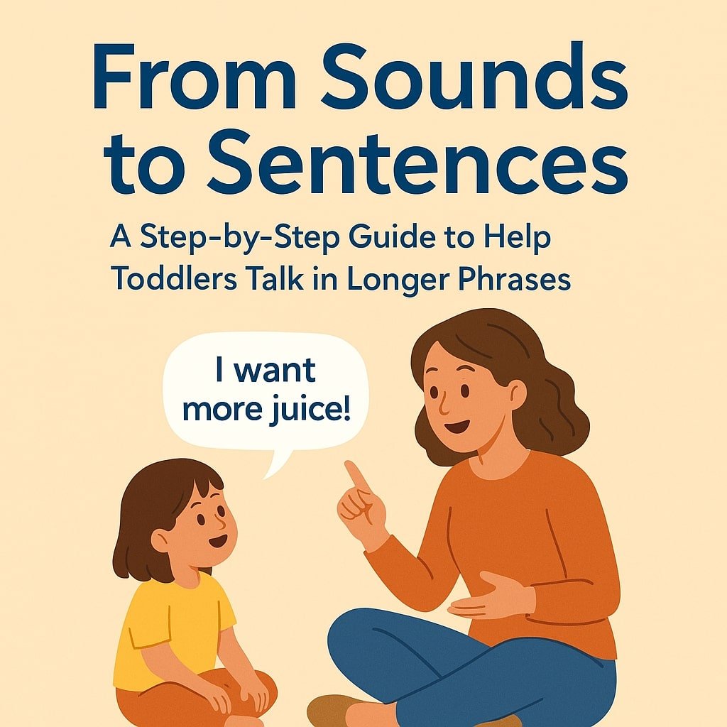 From Sounds to Sentences A Step-by-Step Guide to Help Toddlers Talk in Longer Phrases